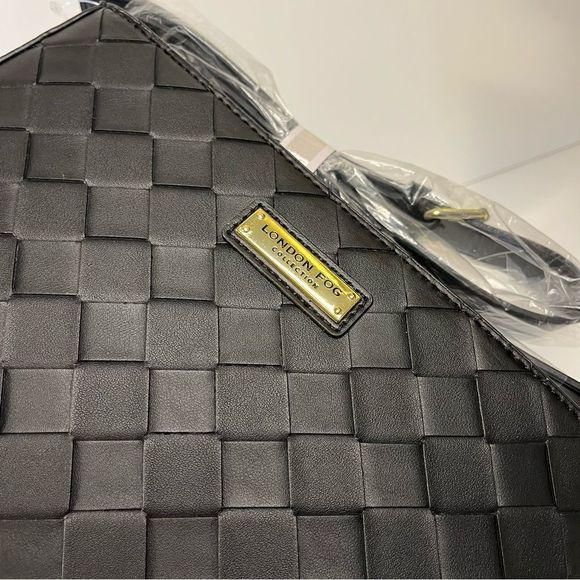 NWT London Fog Iris Woven Shoulder Bag - Picture 13 of 13